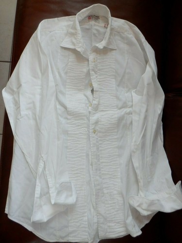 Vintage chemise blanche - chemise, homme