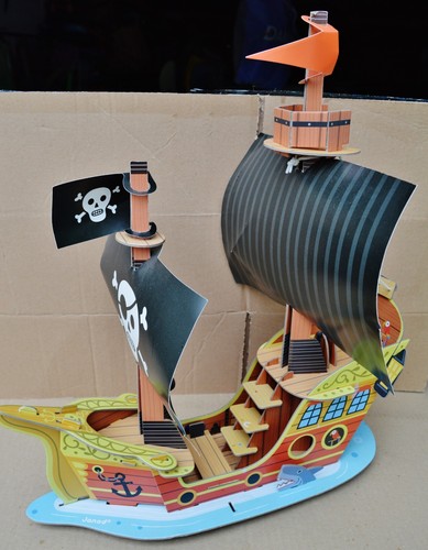 Maquette bateau pirate - maquette→,