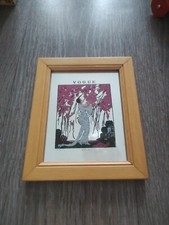 Petit Cadre Miroir Publicitaire Vogue