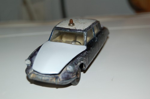 Miniature citroen police - miniature, ds