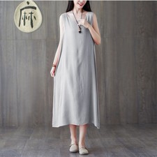 Femme Rétro Long sans Manche