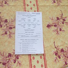 Preston Res v Chesterfield Res Central Lge 1962/3 - Carte