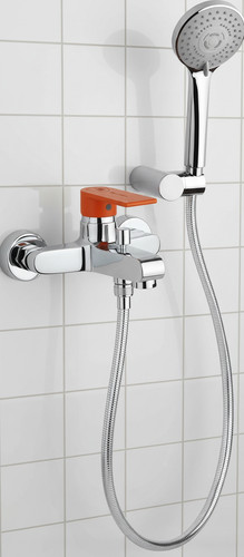 Robinet mitigeur chrome noir - robinet,