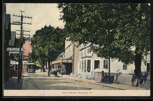 Carte postale westerly ri - westerly,,