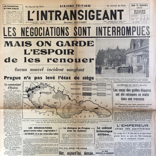 Journal intransigeant - journal, l'intransigeant