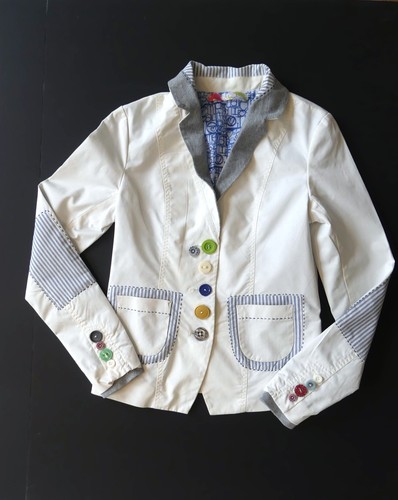 Veste blazer desigual blanc - /, desigual,