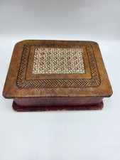 xh-ancien coffret à bijoux en