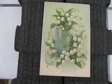 CPA MUGUET  PENSEZ A MOI ECRITE