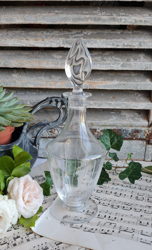Ancienne carafe daum - carafe, france