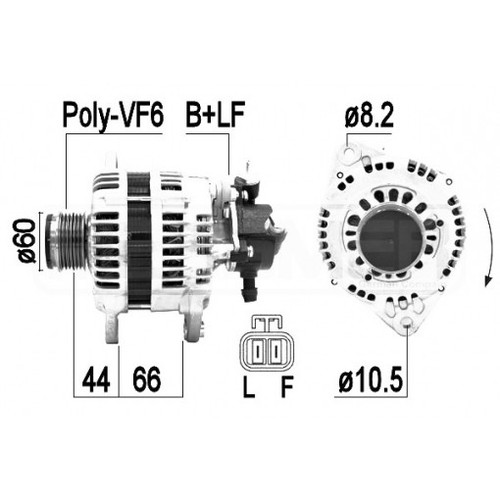 Alternateur eb1272q - alternateur,