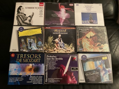 Coffrets opéras - coffrets, cd.