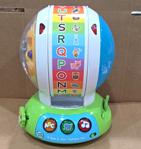 Leapfrog spin sing - spin, alphabet