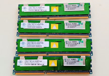 Lot de 4 Barrettes RAM 8GB DDR3 ECC Registered PC3-10600R 1333MHz - 32GB Total