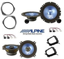 Alpine SXE-17CS SXE-13C2 Set 6 Haut Parleur Corsa B 93>06 Avant / Post Enceintes