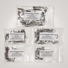 HUSQVARNA 240 250 390 430 CR WR XC 1977-1981 Kit vis BTR inox moteur complet 