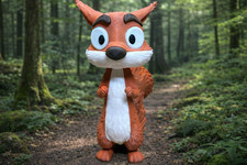 L’Ecureuil  Amie Du Loup Mal