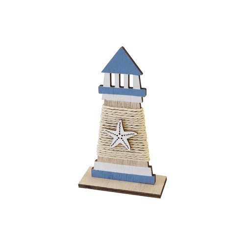 Phare bois décoratif - dÉcoratif, corde