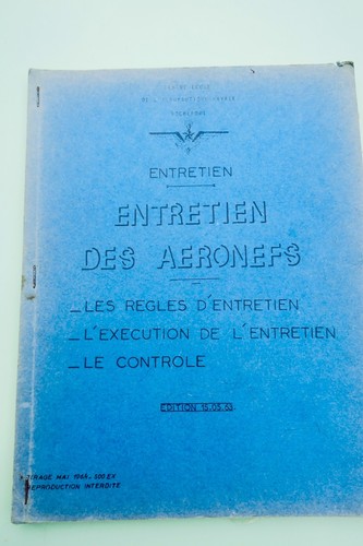 Aéronautique entretien des