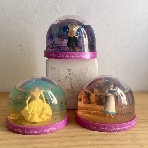 Lot boules neige disney - à,