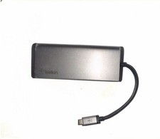 Belkin F4U092 Hub USB-C w/Câble USB-C Intégré Dock USB-C pour Mac WINDOWS