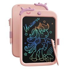 Tablette LCD à dessiner et écrire - Licorne blanche - LEAN Toys