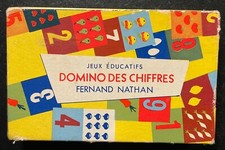 JEU EDUCATIF - DOMINO DES CHIFFRES - FERNAND NATHAN - ANNÉES 1950/60