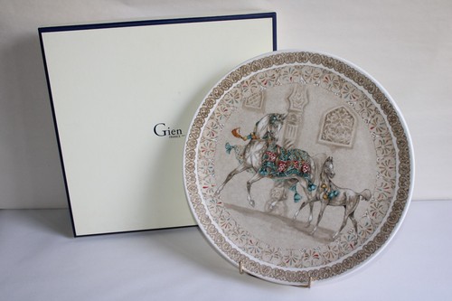 Plat gâteaux faïence - à,