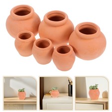  6 Pcs Pots En Terre Exterieur