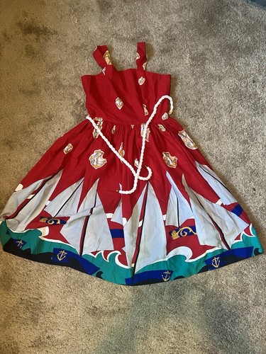 Vintage red sabino dress - vintage,