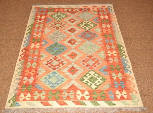 Tapis kilim oriental - tapis, tissé