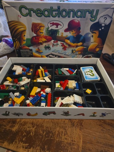 Lego creationary game 3844 set - lego,