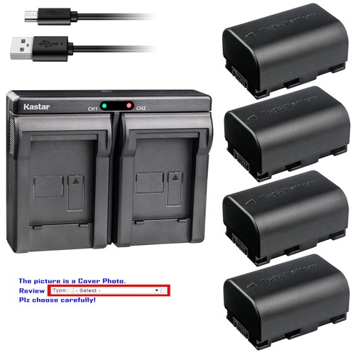 Kastar battery dual - battery, charger