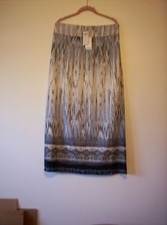 NWT Chico's Blue Feathered