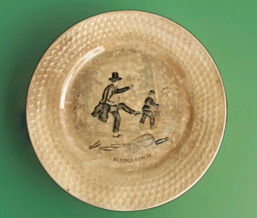 Assiette rentrée forcée - assiette, en