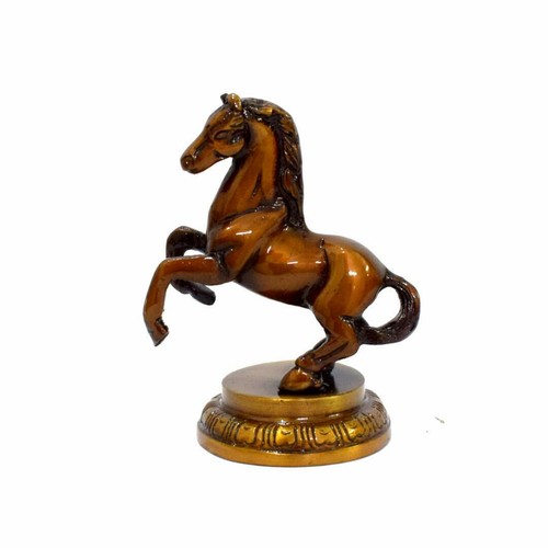 Laiton cheval décor - décor, sculpture