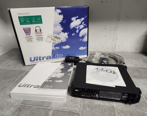 Motu ultra lite compact - lite, audio