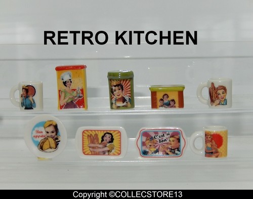 Serie complete feves retro - de,
