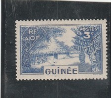 L5586 GUINEE Timbre Y&T N° 126 de 1938 " Les Mabo tisserants du Fouta  " NEUF**