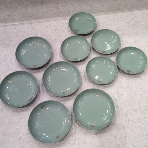 Ensemble dix assiettes en - ensemble,