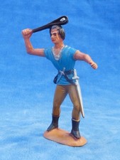 RARE TOP ! CLAIRET PLAST. 1:32 - FANTASSIN Infantry - MOYEN-AGE Middle ages