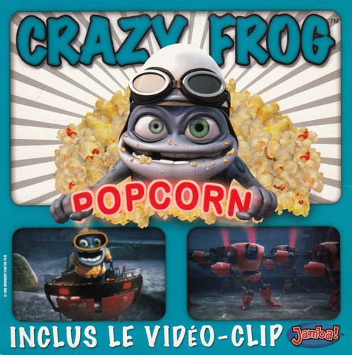 Crazy frog pop - cd,