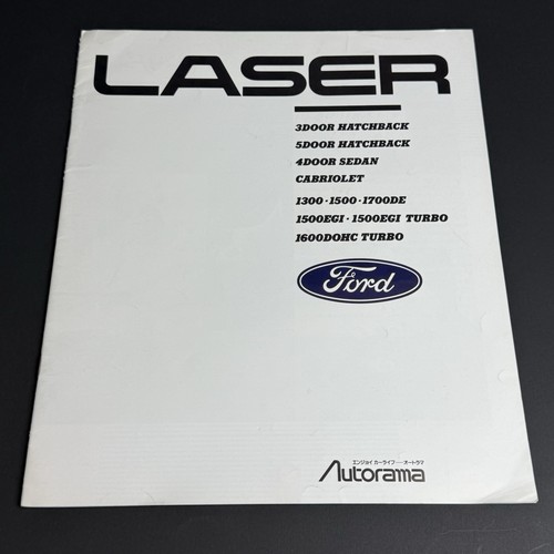 Ford laser 24p - 24p, brochure