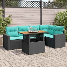 Salon de jardin 6 pcs avec