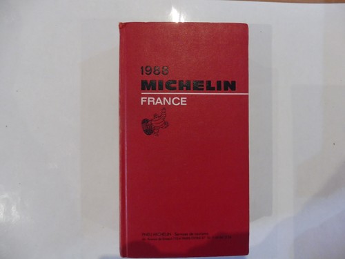 Ancien guide michelin 1988 - michelin,