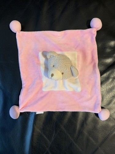 Doudou ours rose - rose, beige