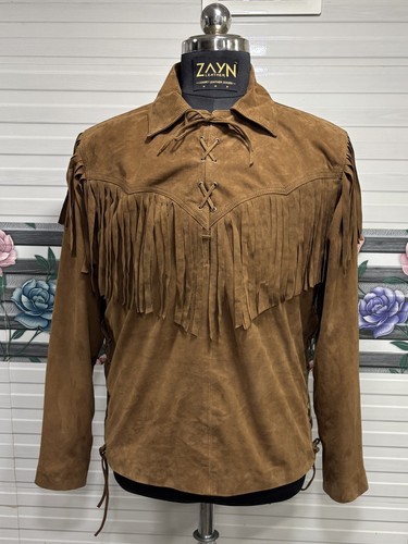 Veste cuir suédé zayn - cuir,