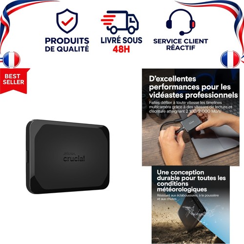 Crucial x10 pro ssd - crucial, externe