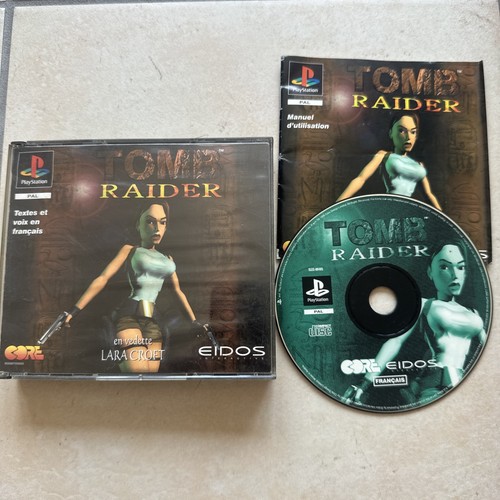 Jeu ps1 tomb raider - -,