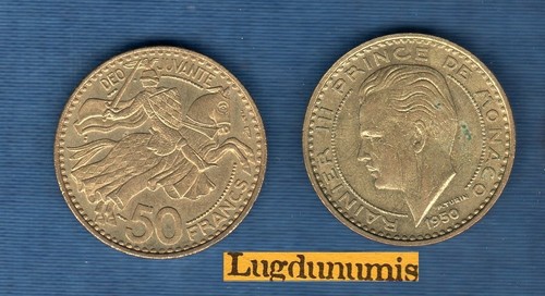 Monaco francs 1950 ttb - 50,