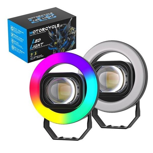Anneau lumineux led - anneau, double